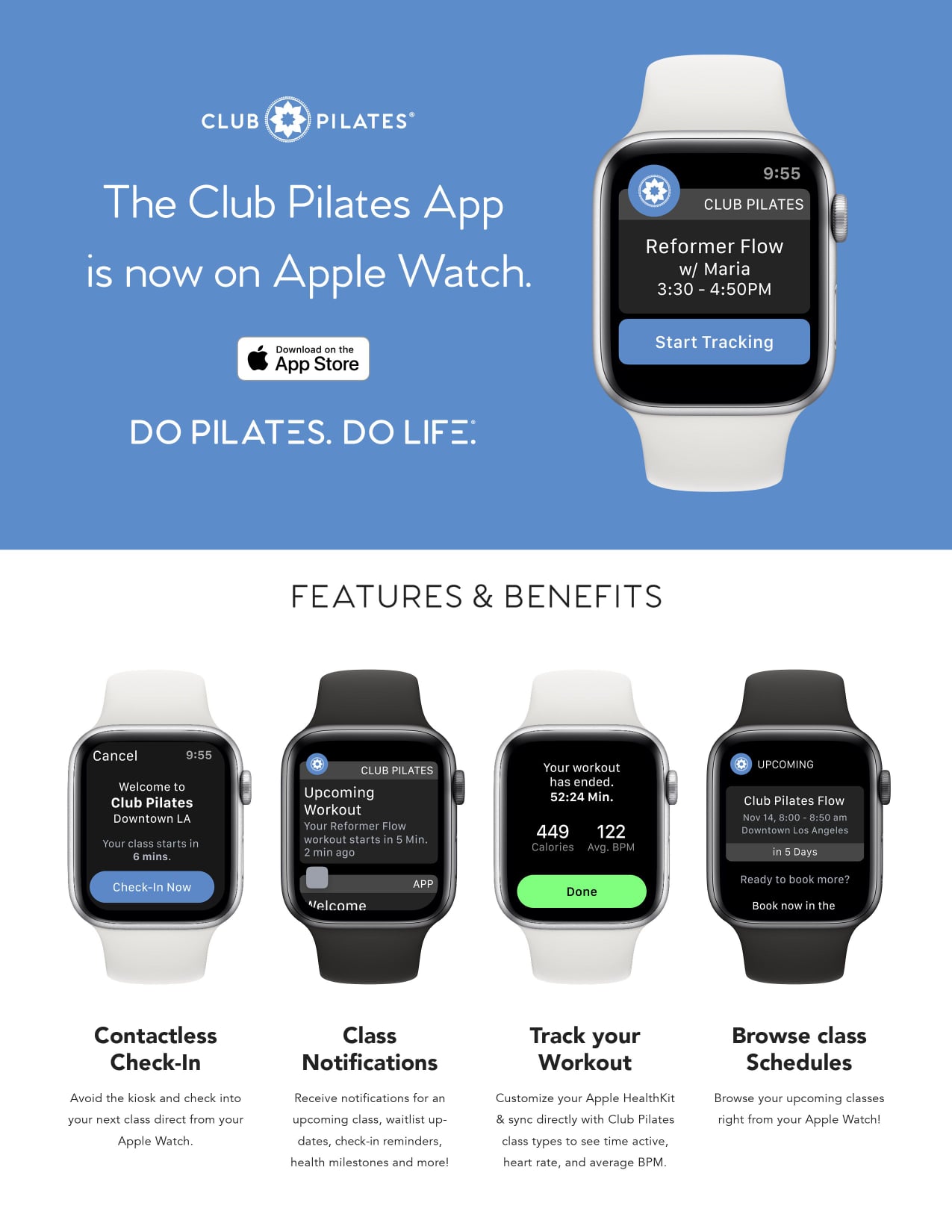 Club Pilates Launches Apple Watch Integration to Offer Enhanced Member Experience