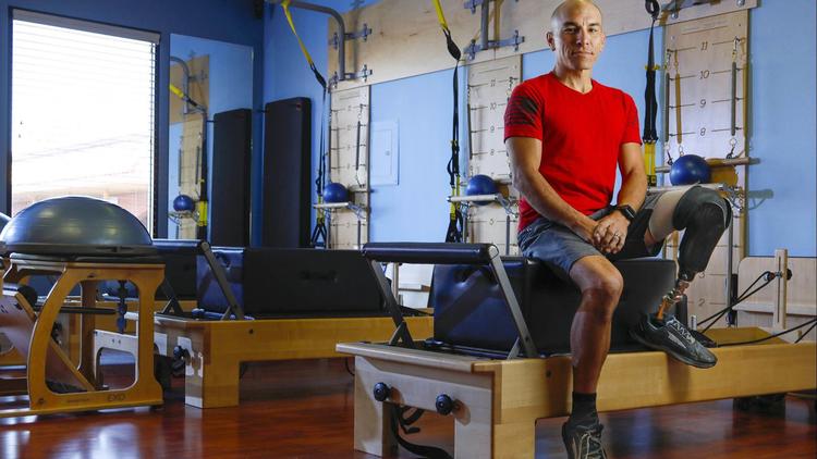 Wounded veteran finds new calling as fitness teacher