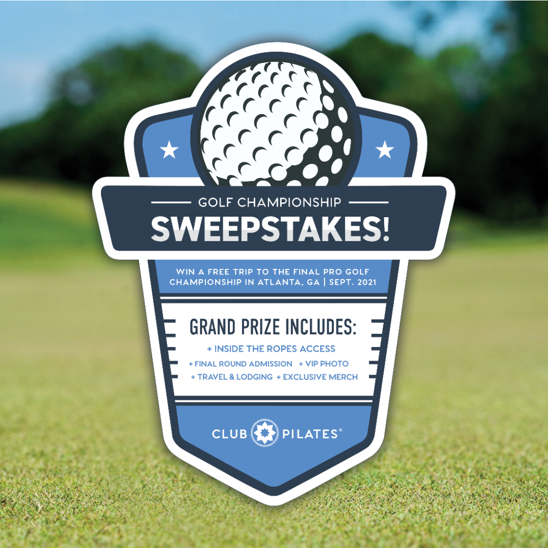 Club Pilates 'Tees Off' Men's Health Month With Golf Championship Sweepstakes
